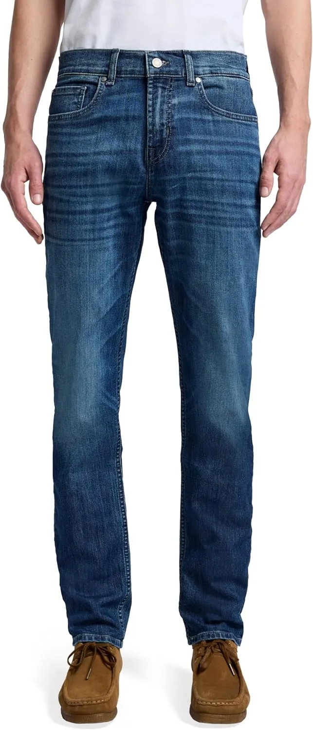 7 For All Mankind Men's Slimmy Slim Fit Jeans, Flash