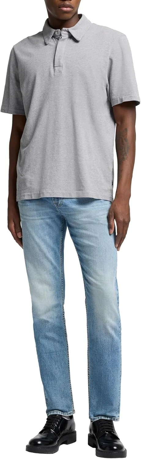 7 For All Mankind Men's Slimmy Squiggle Slim Fit Jeans