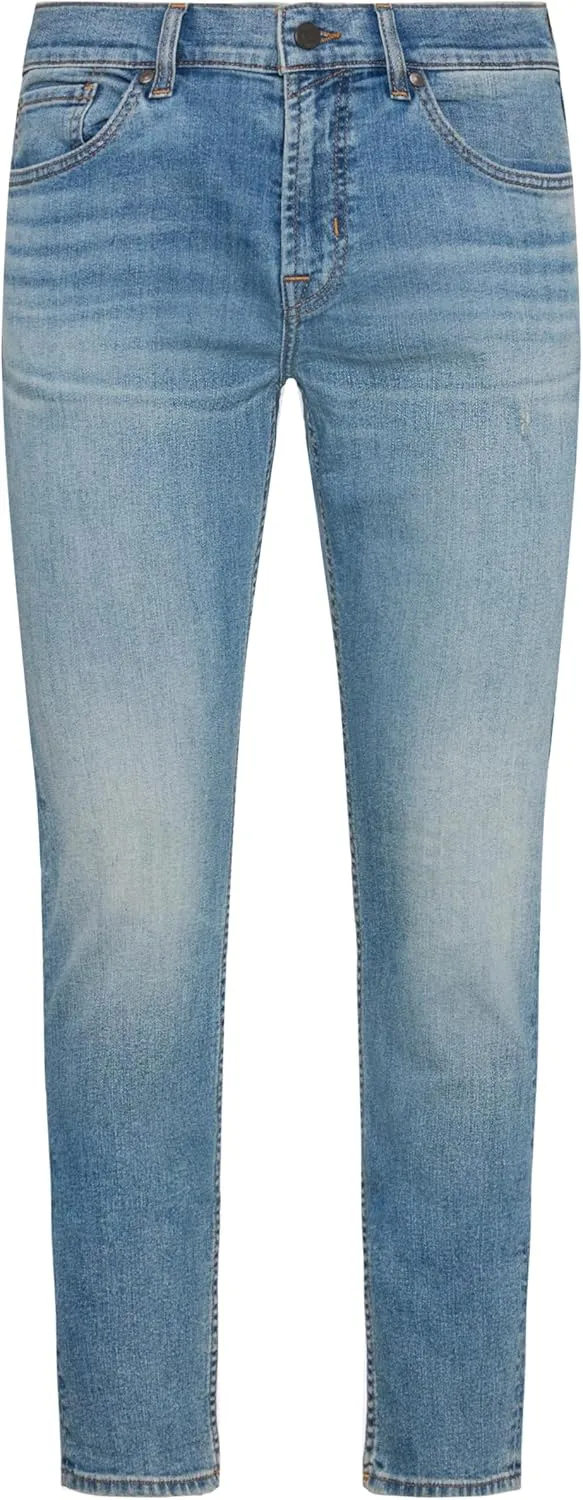7 For All Mankind Men's Slimmy Squiggle Slim Fit Jeans