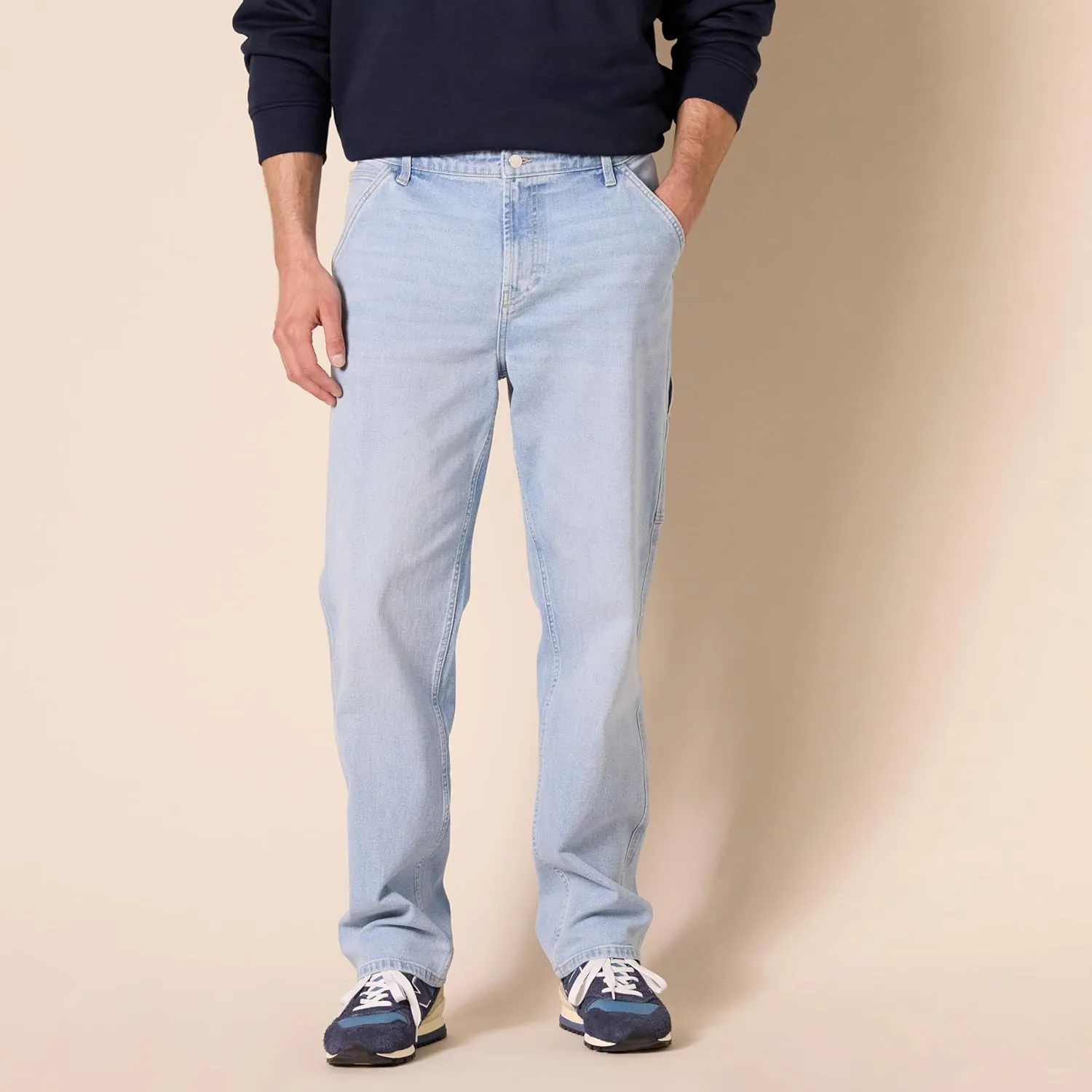 Amazon Essentials Men's Relaxed-Fit Workwear Carpenter Jean