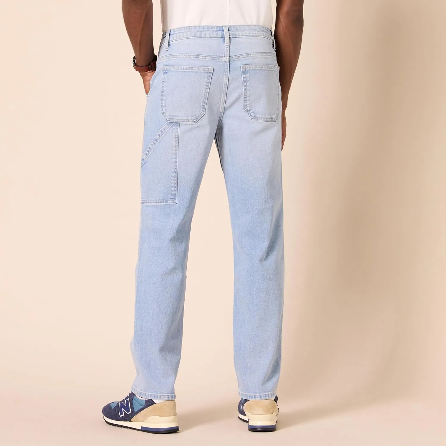 Amazon Essentials Men's Relaxed-Fit Workwear Carpenter Jean