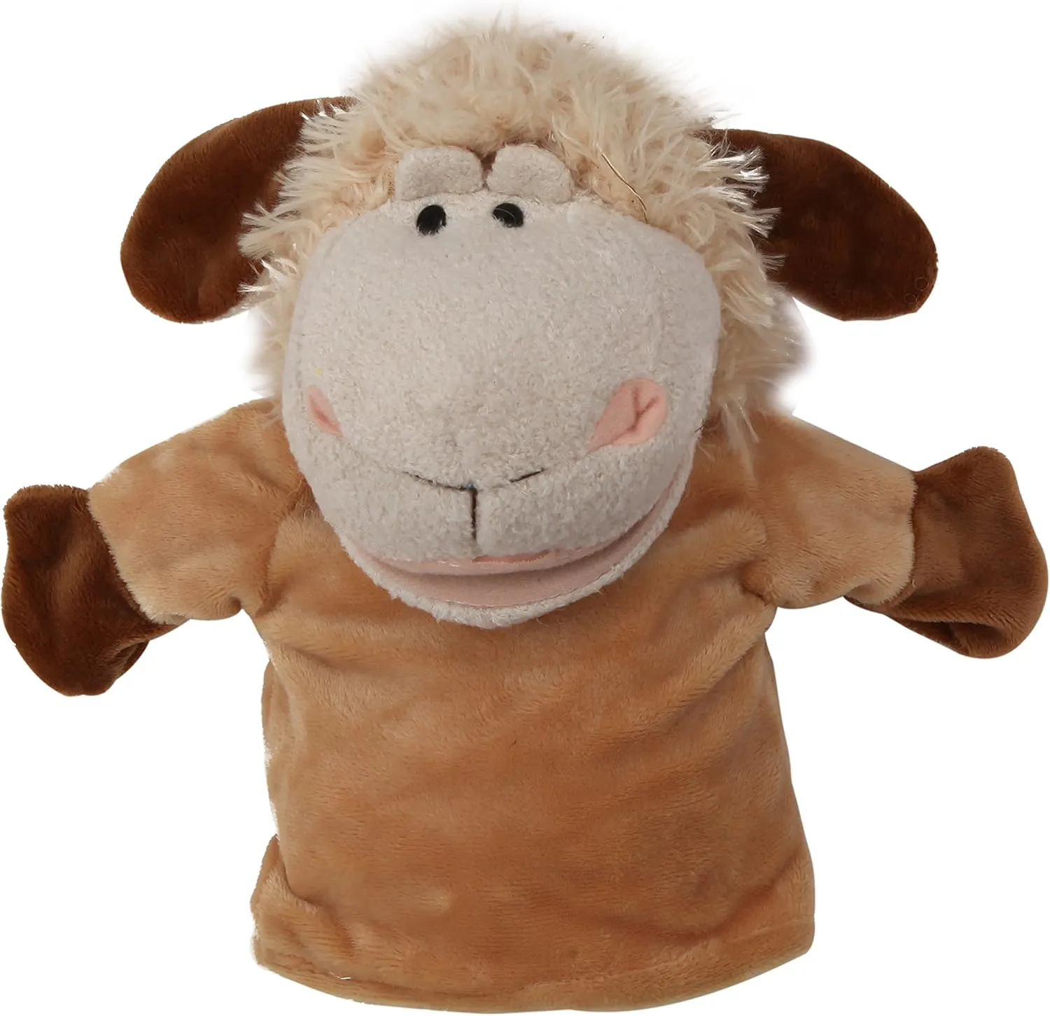 Animal Hand Puppets Set for Kids & Adults - 12.5" Premium Quality Soft Plush Toys with Movable Mouths - Perfect for Storytelling, Teaching, Preschool, Role-Play - Durable, Vibrant, Educational Puppets