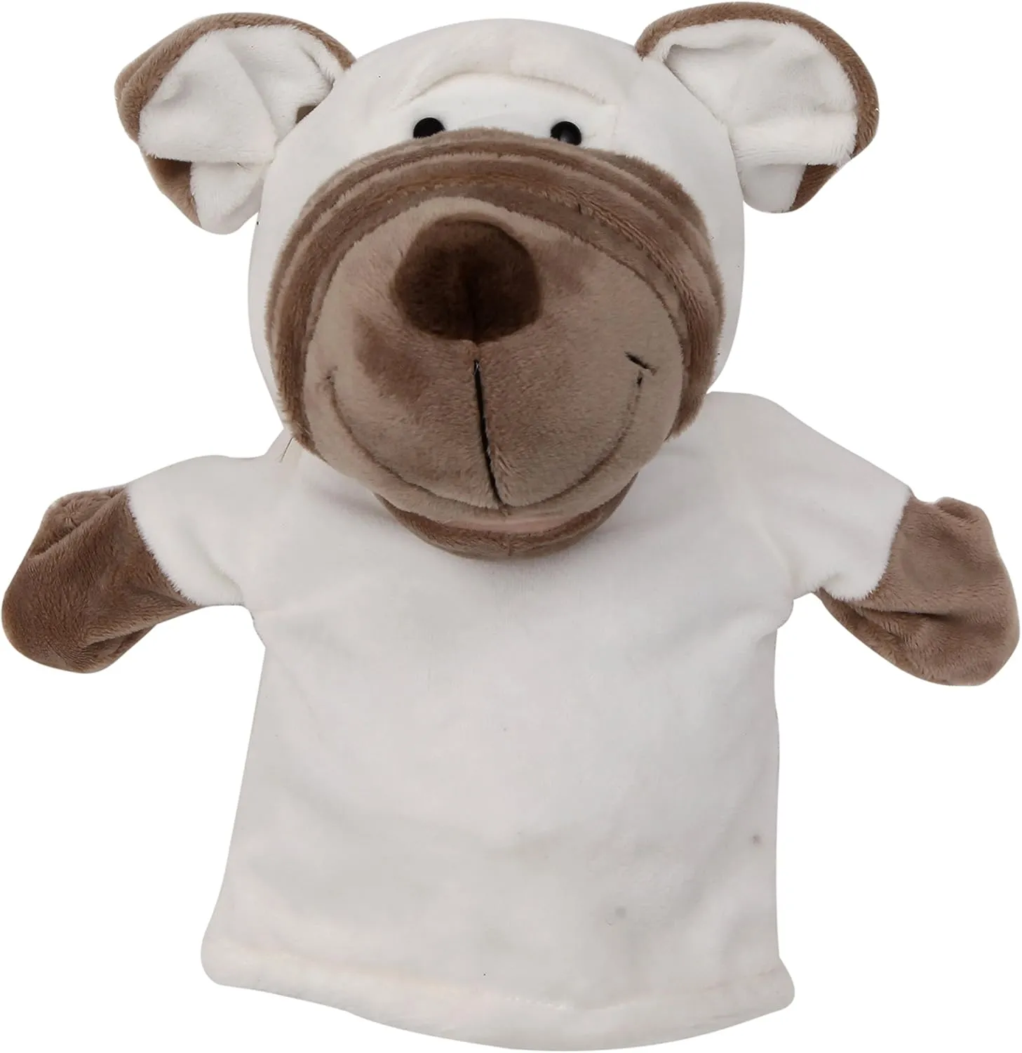 Animal Hand Puppets Set for Kids & Adults - 12.5" Premium Quality Soft Plush Toys with Movable Mouths - Perfect for Storytelling, Teaching, Preschool, Role-Play - Durable, Vibrant, Educational Puppets