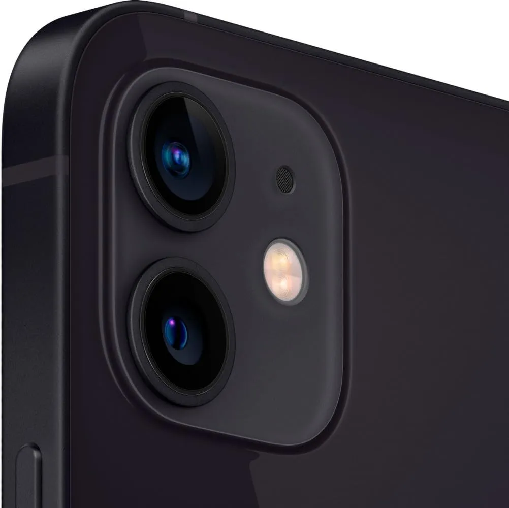 Apple iPhone 12, 64GB, Black - Unlocked (Renewed Premium)