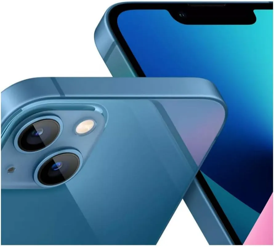Apple iPhone 13, 128GB, Blue - AT&T (Renewed Premium)