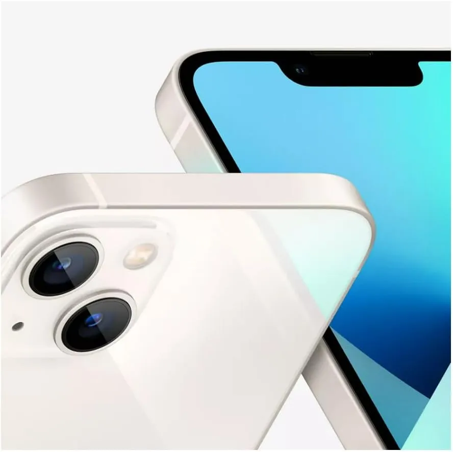 Apple iPhone 13, 128GB, Starlight - AT&T (Renewed Premium)