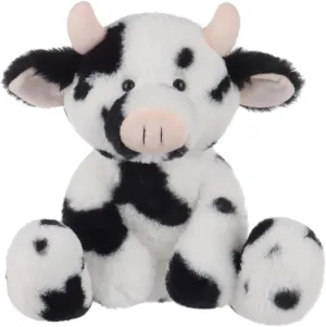 Apricot Lamb Toys Plush Classic Cow Stuffed Animal Soft Cuddly Perfect for Child (Classic Cow, 9 Inches)