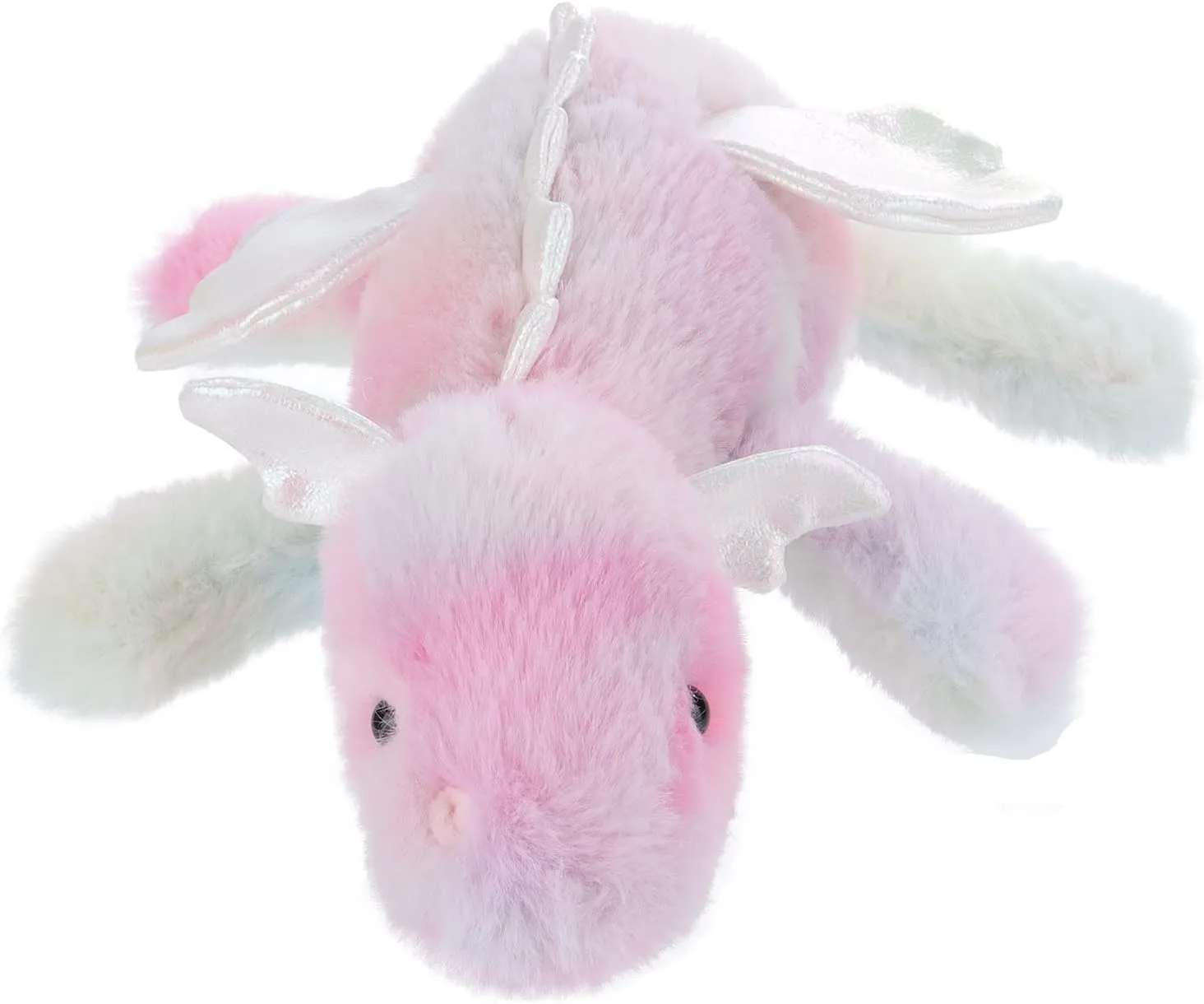 Apricot Lamb Toys Plush Colorful Lying Dragon Dinosaur Stuffed Animal Soft Cuddly Perfect for Child (Colorful Dragon,15 Inches)