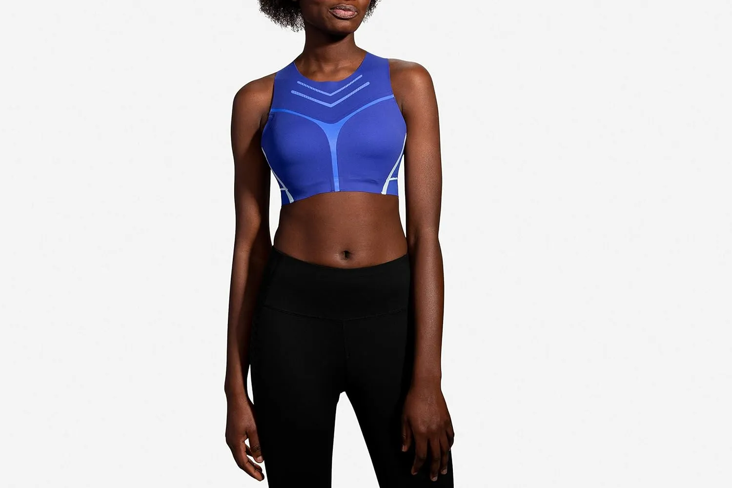Brooks Dare High-Neck Women’s Run Bra for High Impact Running, Workouts and Sports with Maximum Support