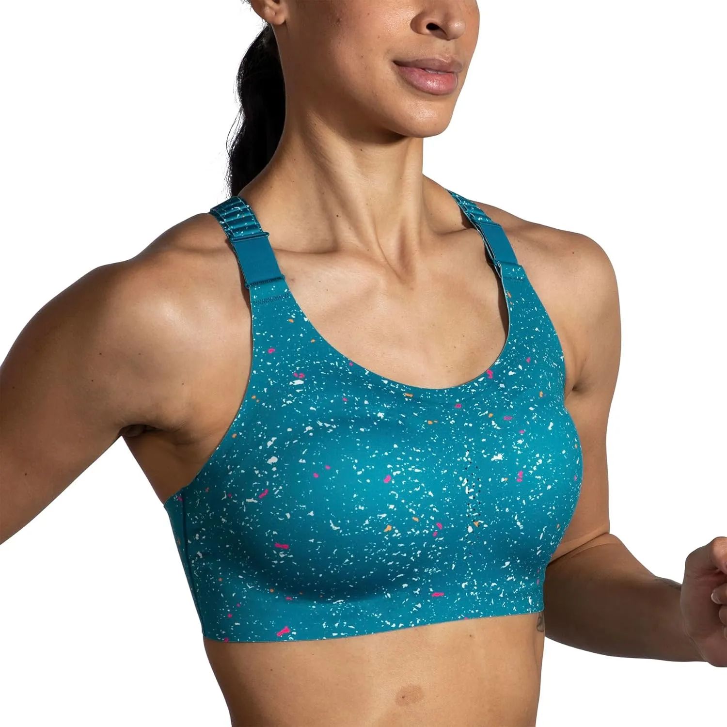 Brooks Women's Racerback 2.0 Sports Bra for High Impact Running, Workouts & Sports with Maximum Support