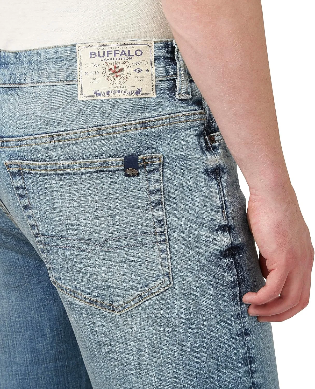 Buffalo David Bitton Men's Loose Fit Matt