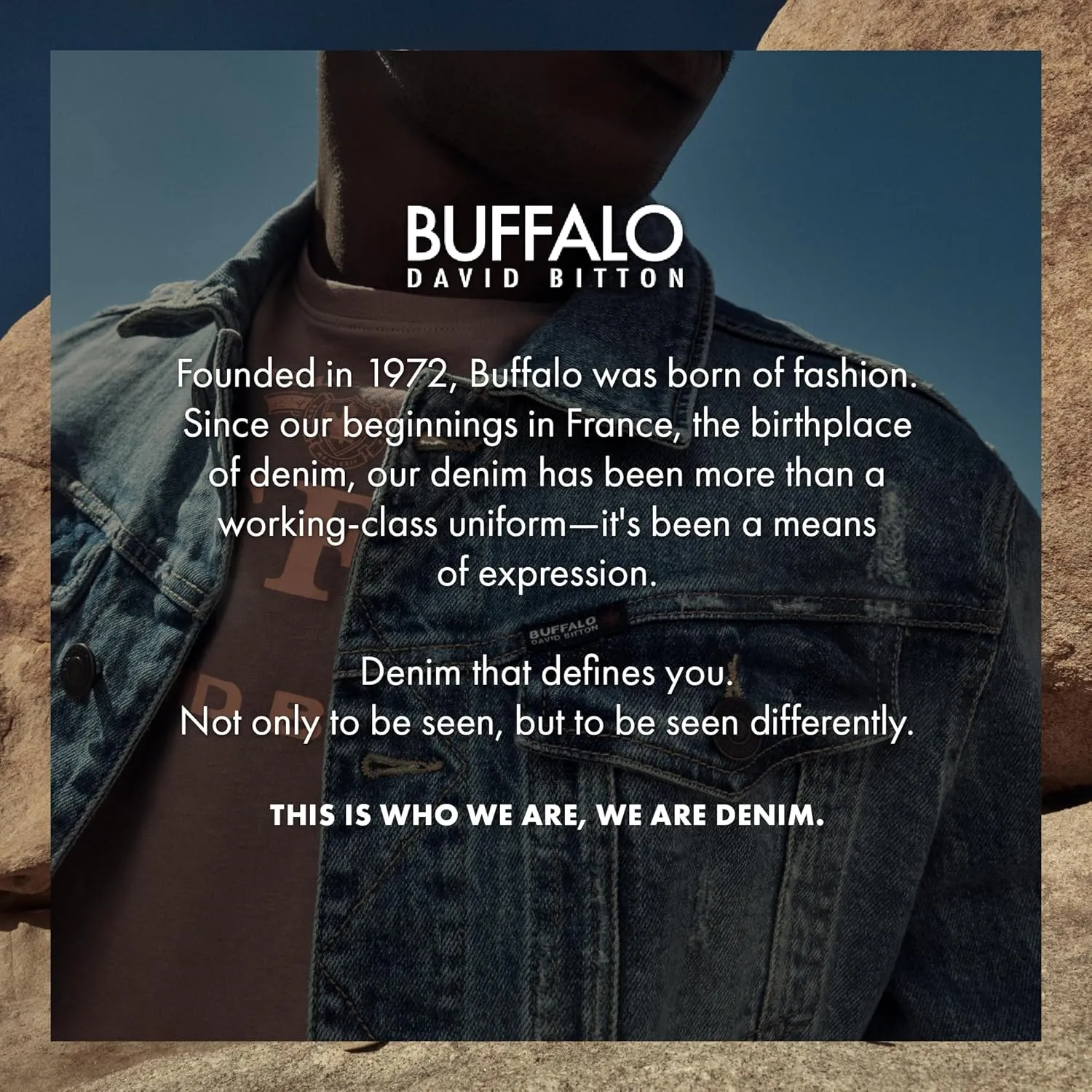 Buffalo David Bitton Men's Straight Six Jeans