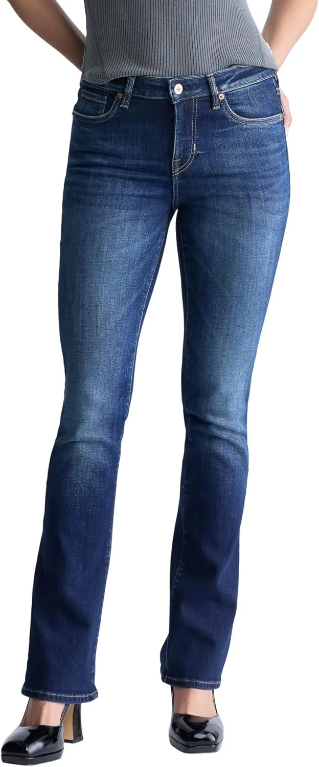 Buffalo David Bitton Women's Queen Mid-Rise Bootcut Jeans