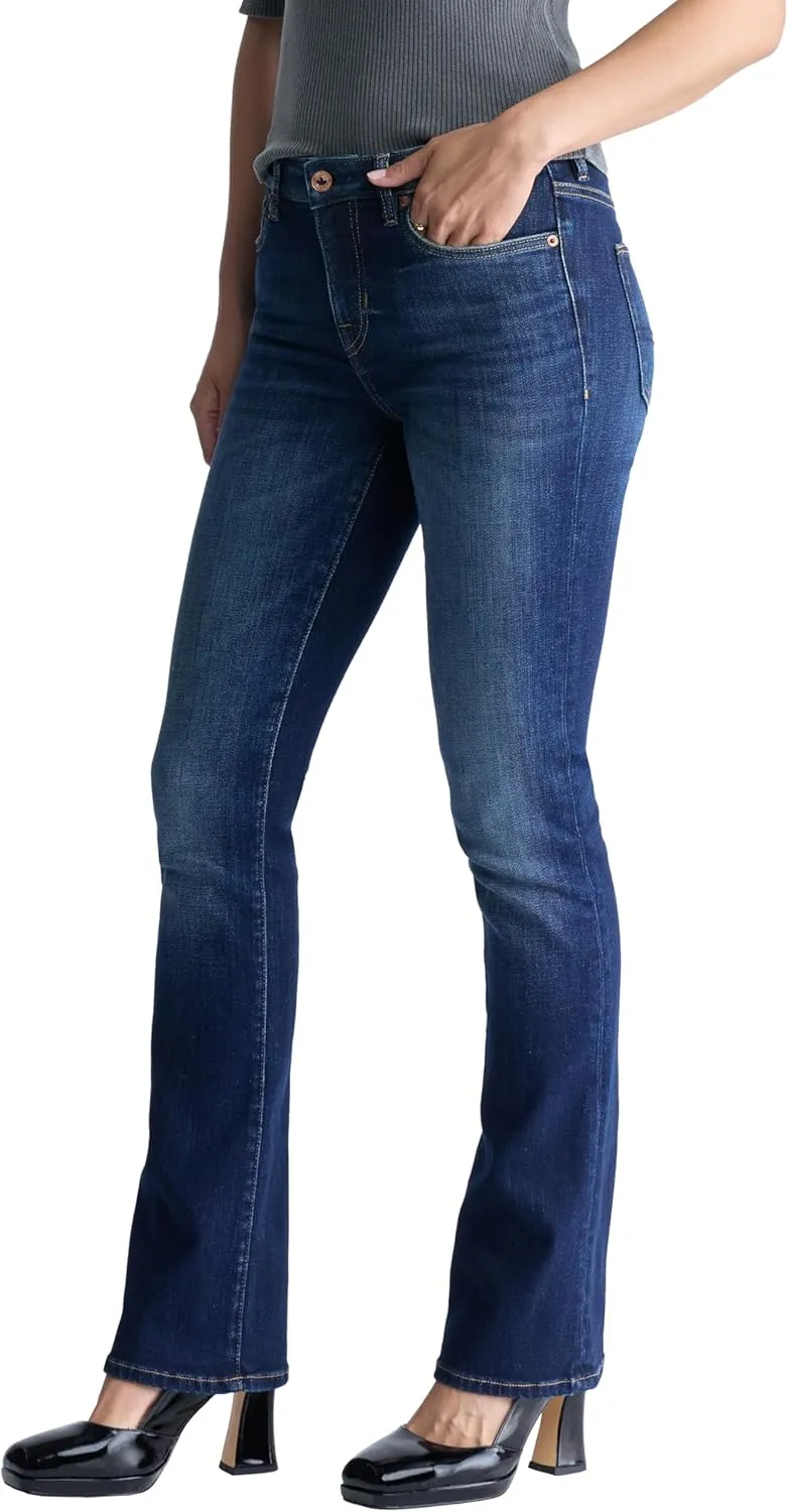 Buffalo David Bitton Women's Queen Mid-Rise Bootcut Jeans