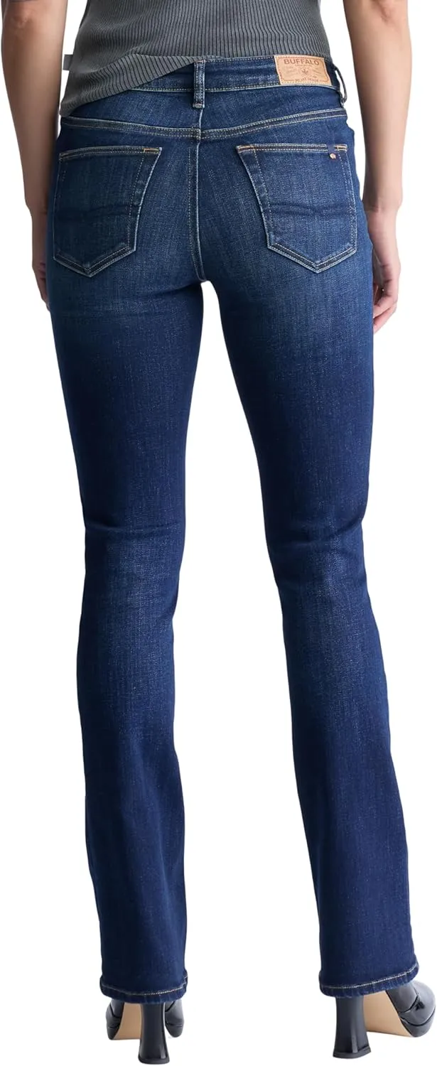 Buffalo David Bitton Women's Queen Mid-Rise Bootcut Jeans