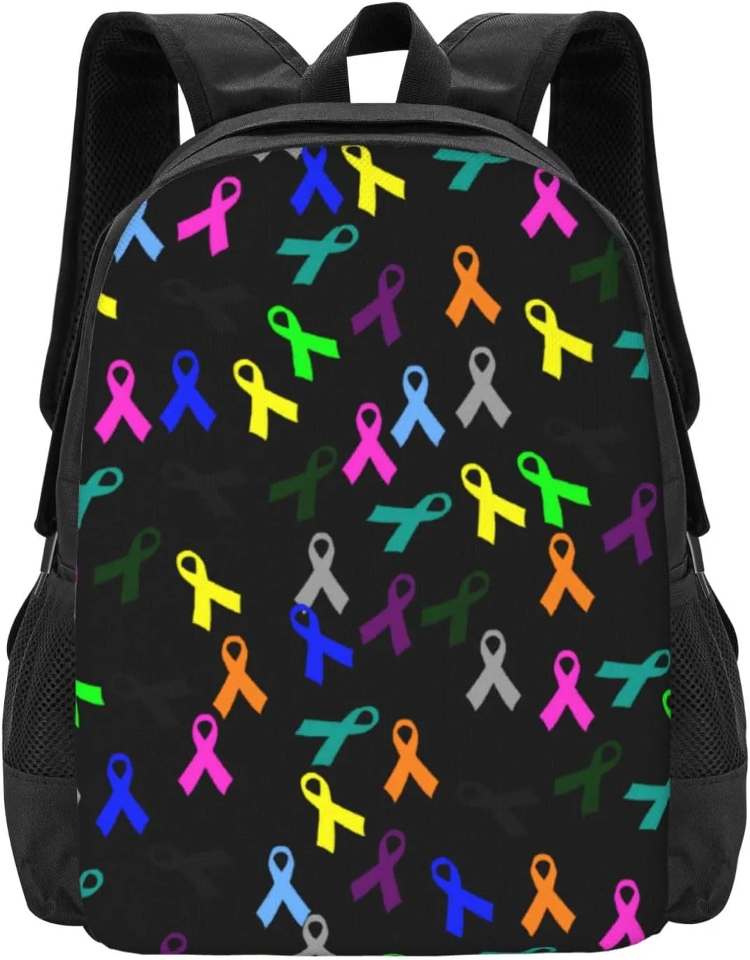 Cancer Ribbon Lightweight Packable Backpack Travel Casual Hiking Daypack Foldable Backpack For Men Women