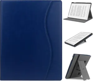 Case for 11.8 inch Remarkable Paper Pro (2024 Released) - with Stable Folding Stand Design and Pen Pocket,Remarkable Paper Tablet with 11.8” Color Display Cover,Auto Sleep/Wake-Blue