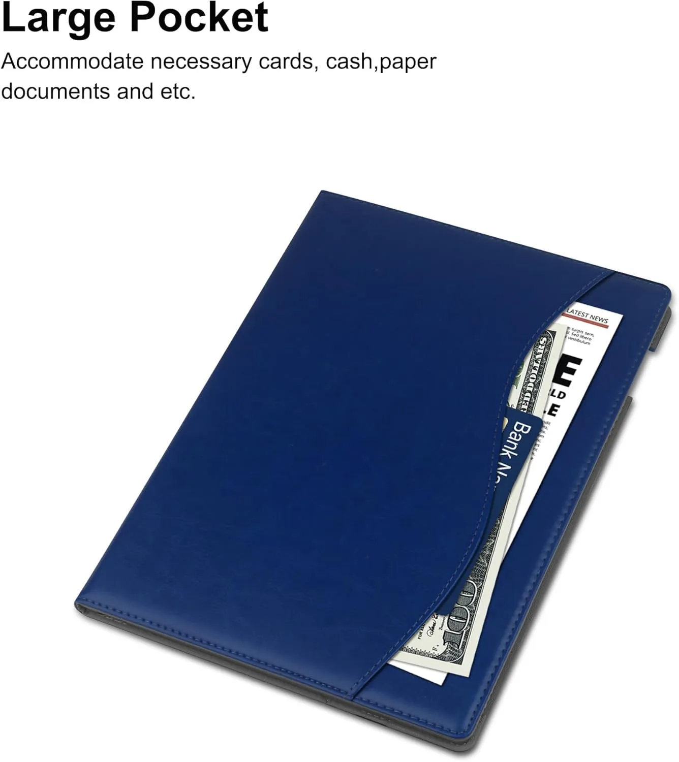 Case for 11.8 inch Remarkable Paper Pro (2024 Released) - with Stable Folding Stand Design and Pen Pocket,Remarkable Paper Tablet with 11.8” Color Display Cover,Auto Sleep/Wake-Blue