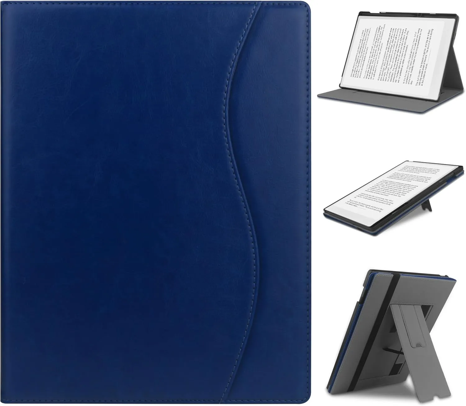 Case for 11.8 inch Remarkable Paper Pro (2024 Released) - with Stable Folding Stand Design and Pen Pocket,Remarkable Paper Tablet with 11.8” Color Display Cover,Auto Sleep/Wake-Blue