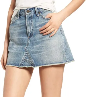 Citizens of Humanity Women's Cutoff Denim Miniskirt, Freebird Wash (27)