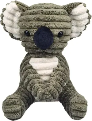 Corduroy Plush Koala Stuffed Animal Toy, Soft Cuddly Plushie Hugger Toy for Boys & Girls, Gifts for Kids or Girlfriend, 8 Inches