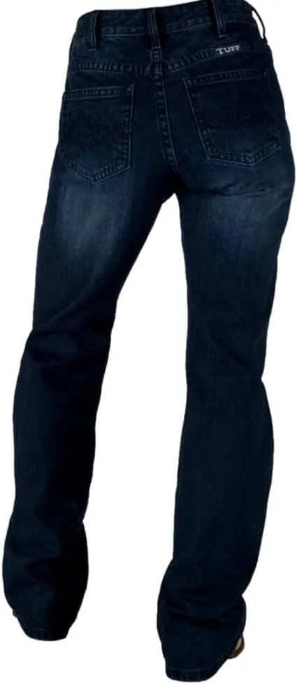 Cowgirl Tuff Western Jeans Womens Empower High Rise Dark Wash JEMPOW