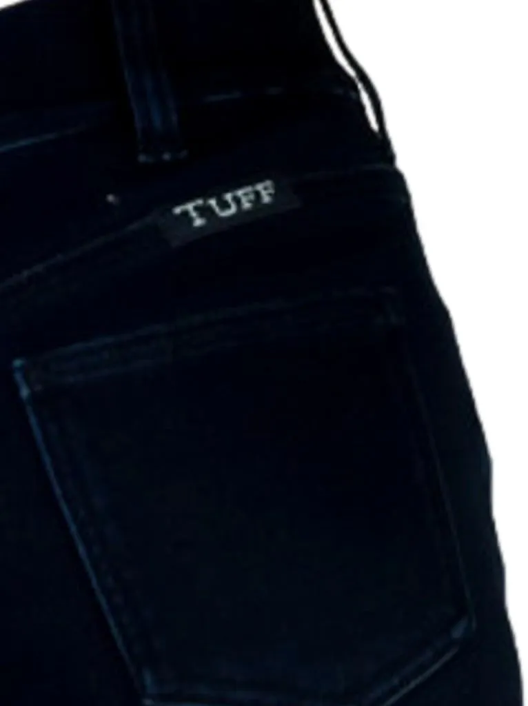 Cowgirl Tuff Western Jeans Womens Pull On Fleece Dark Wash JPULFF