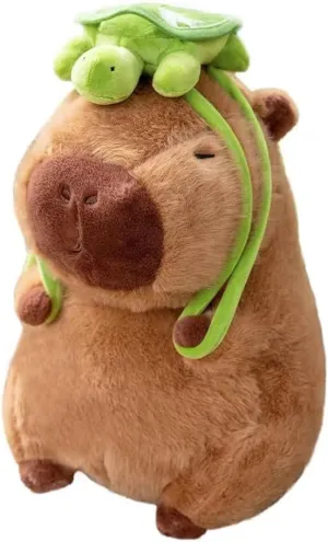 Cute Capybara Plush Toy,Kawaii Capybara Stuffed Animals Stuffed Toy,Soft Plush Doll Pillow for Kids Boys Girls (45cm/17.7 Inches)