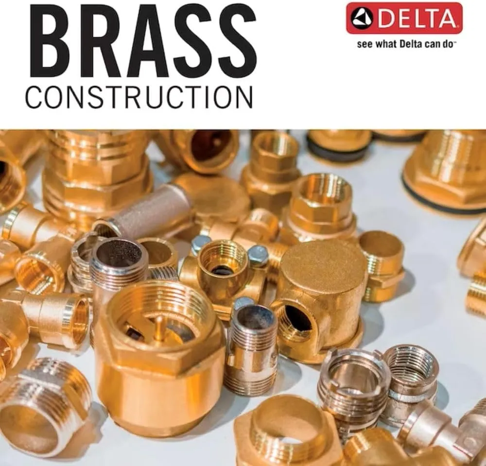 Delta Faucet 55530, Chrome,0.5