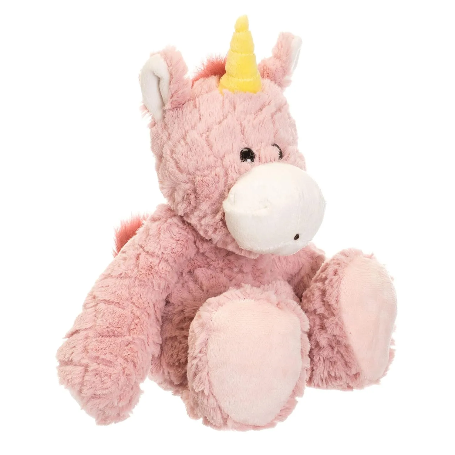 DEMDACO Magellica Mellow Fellows Unicorn Pale Pink Children's Plush Stuffed Animal Toy