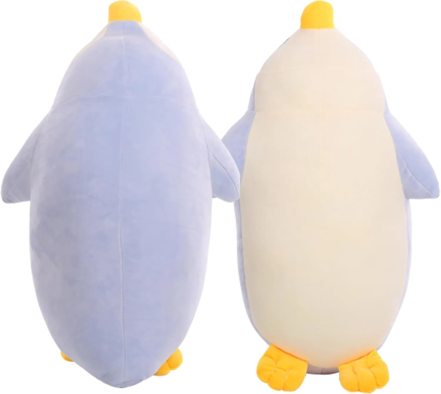 DENTRUN Penguin Stuffed Animals Bulk, Cute Penguin Plush Doll Play Toys for Kids Girls Boys Adults Birthday Xmas Halloween Present Adorable Soft Plushies, 12.20/18.11/22.44/25.98 Inchs, Blue, Black