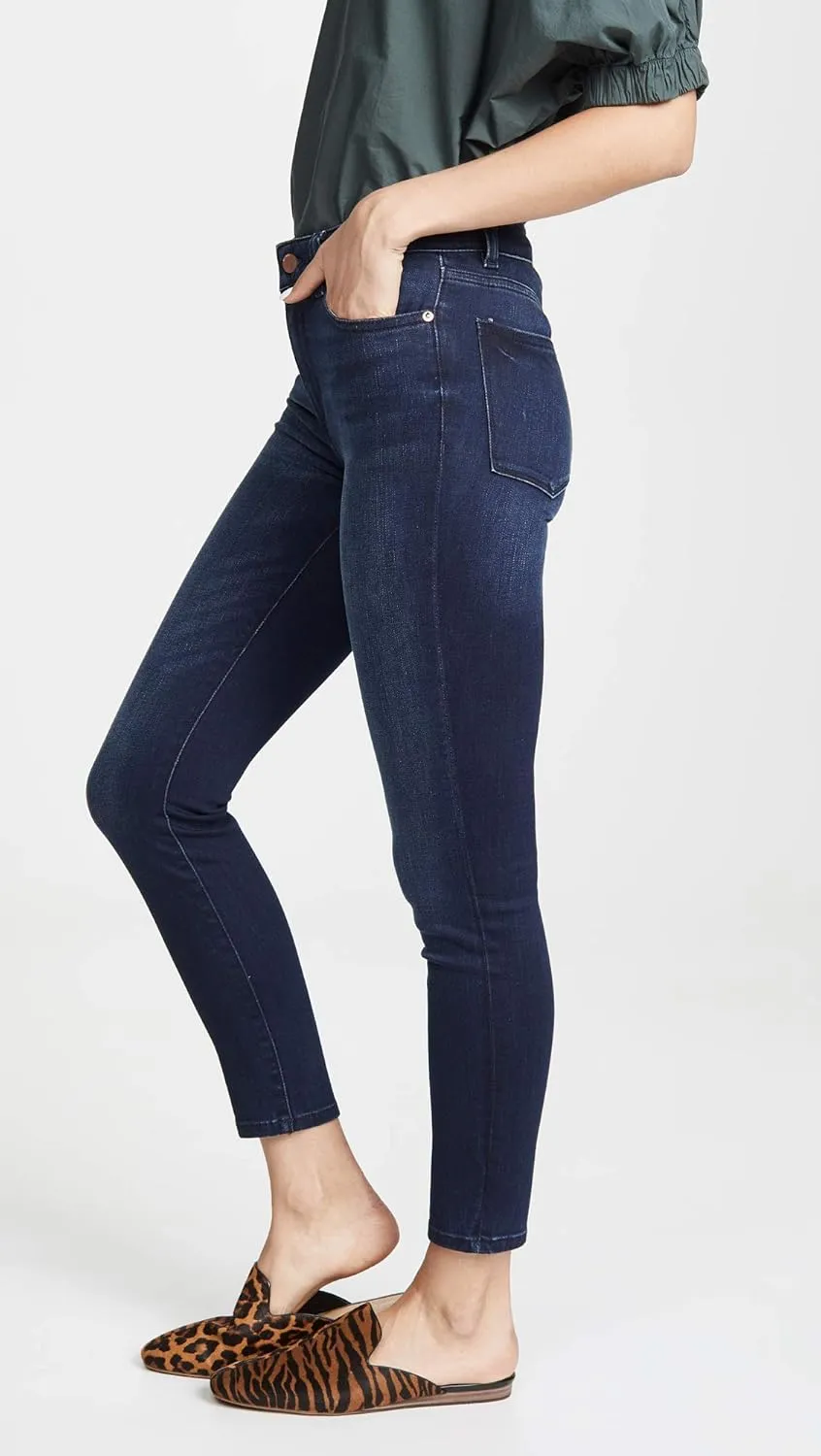 DL1961 Women's Florence Skinny Mid Rise Instasculpt Crop