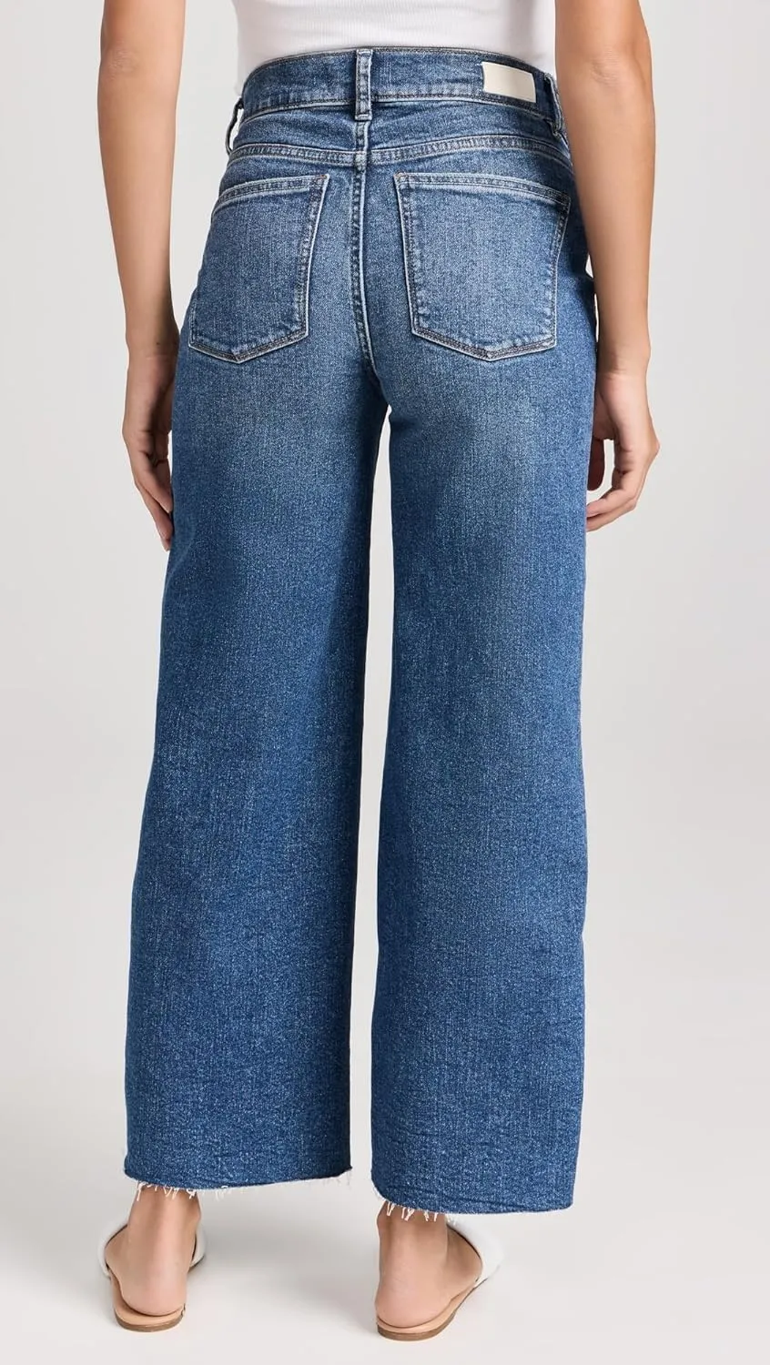 DL1961 Women's Hepburn Maternity Wide Leg Jeans