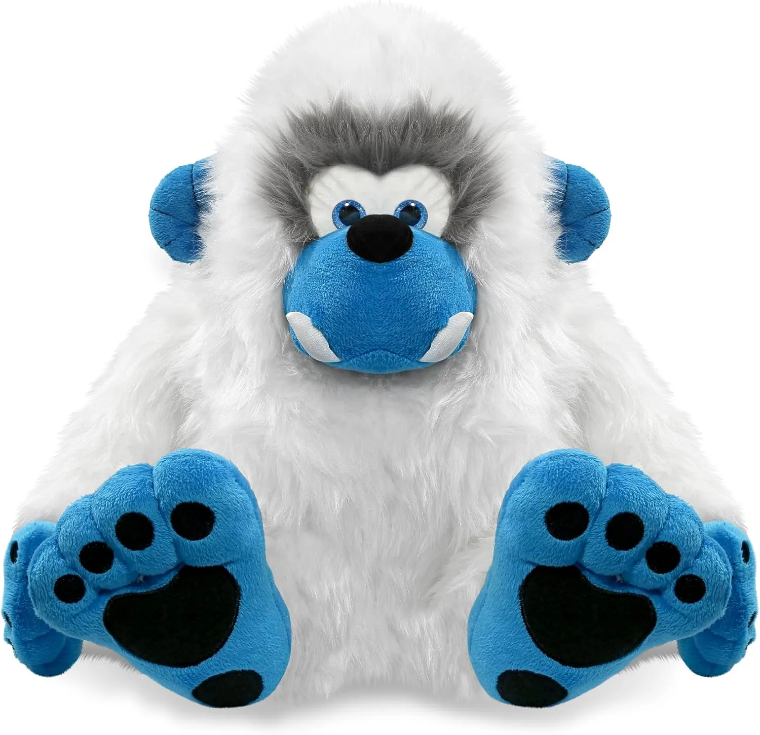 DolliBu Yeti Super Soft Stuffed Animal, Cute Realistic Ape-Like Stuffed Animals for Girls, Boys, Cute Adults Animal Gifts, Kids Nursery Decor for Newborn, Cuddly Soft Baby Plush Toys - 12 Inches
