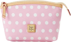 Dooney & Bourke Accessory, Polka Dot Cosmetic Case - Pink