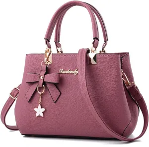 Dreubea Womens Handbag Tote Shoulder Purse Leather Crossbody Bag