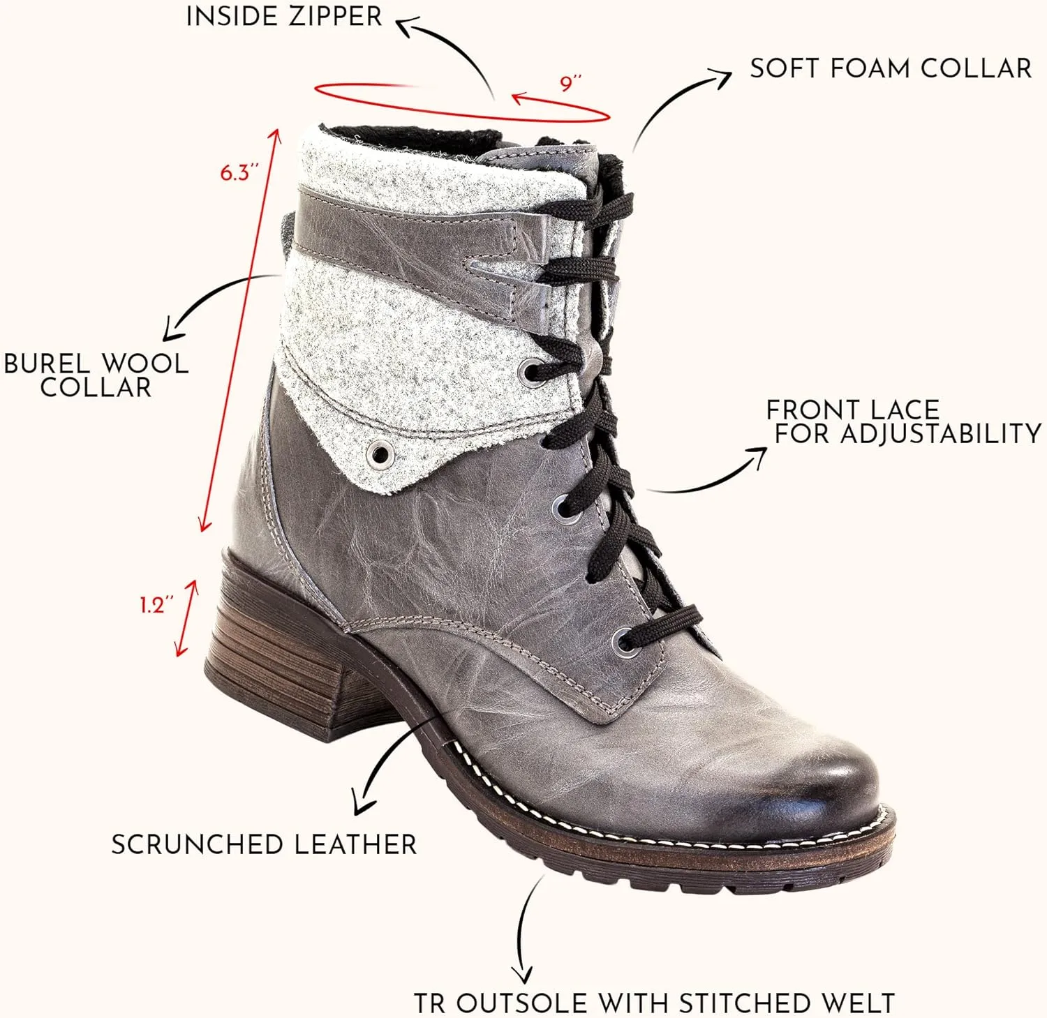 Dromedaris Women's Kara Burel Boot