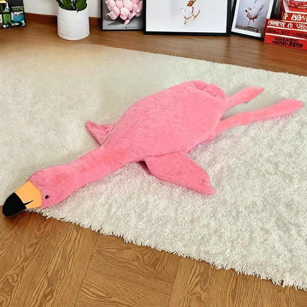Flamingo Stuffed Animal Plush Pillow,Pink Flamingo Soft Plush Doll Toys,Gift for Kids and Adults (74in)