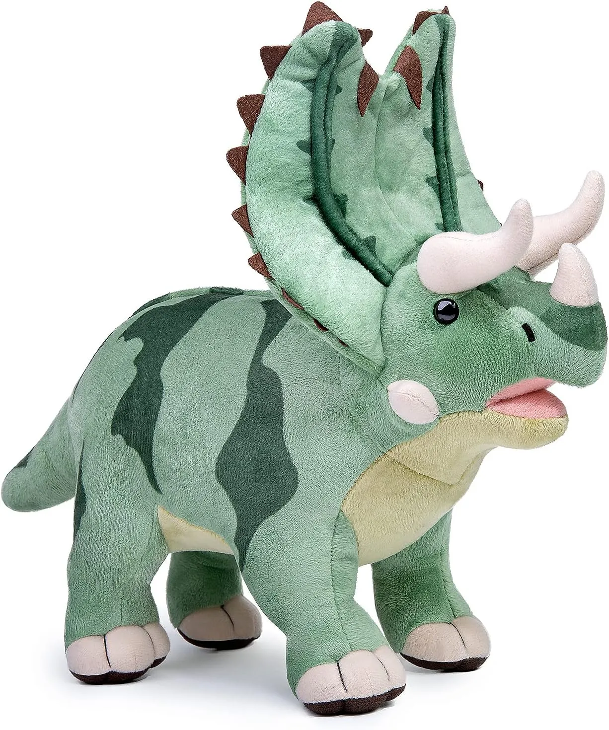 FRANKIEZHOU Simulation Pentosaurus Dinosaur Stuffed Animal, Dinosaur Toys,Plush Doll,Soft,Birthday for Kids,Girls,Boys Gifts,Home Decor,Hugging Toy