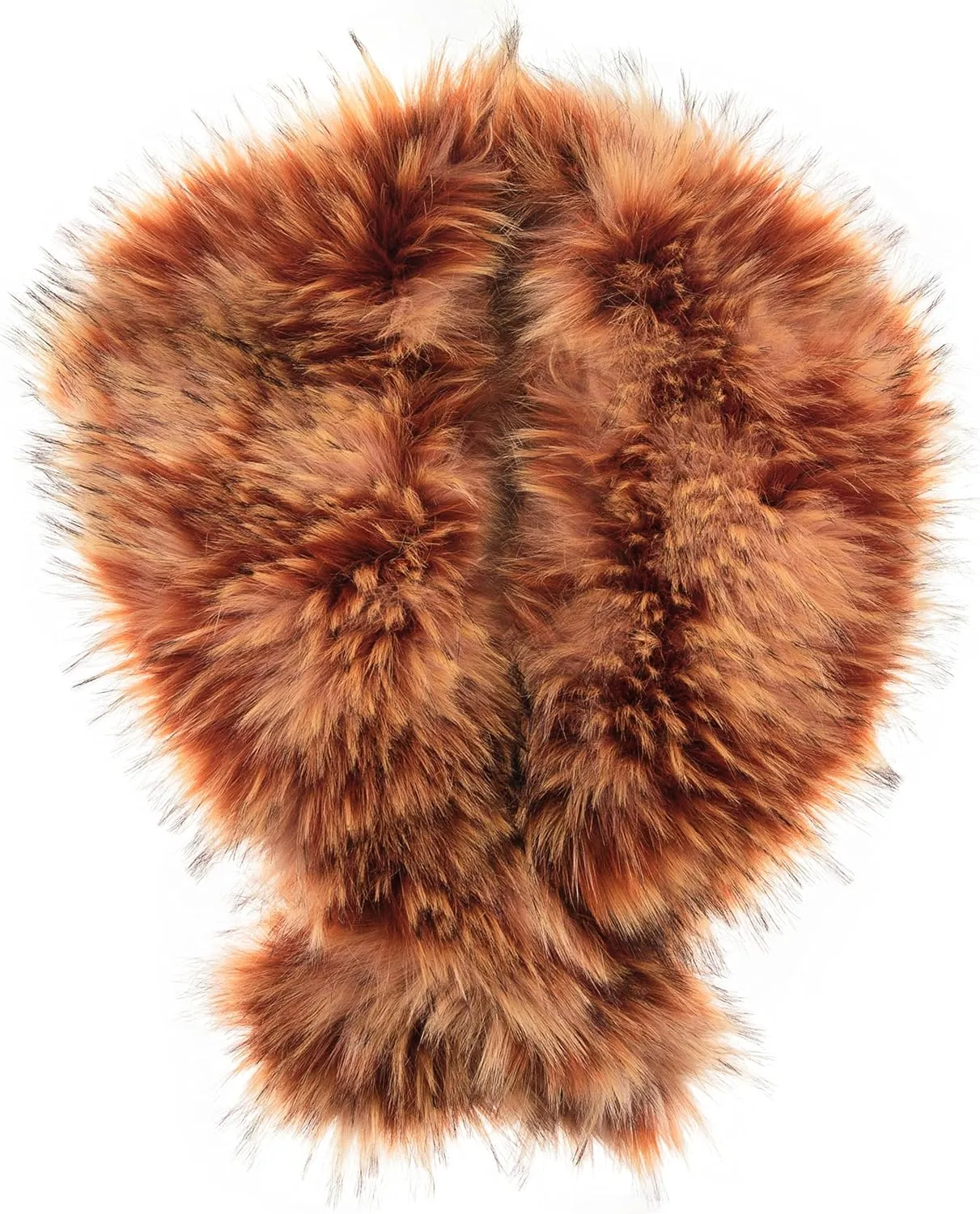 Futrzane Classic Shawl - Faux Fur Stoles Wraps for Women - Large Fake Fur Scarf