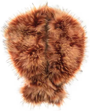 Futrzane Classic Shawl - Faux Fur Stoles Wraps for Women - Large Fake Fur Scarf