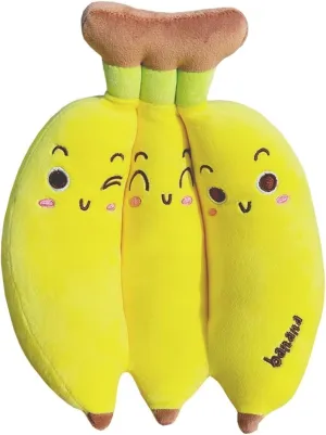 Hofun4U Banana Plush Pillow - 13" Banana Stuffed Animal,Fruit Banana Plush Toy Pillow Holiday for Girls Boys