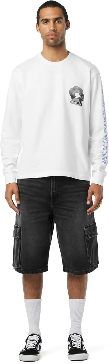 HUDSON Men's 90's Denim Cargo Short
