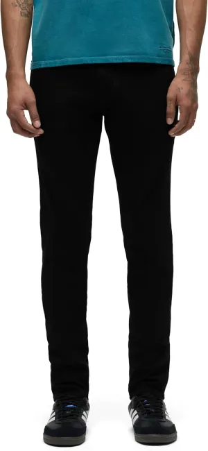 HUDSON Men's Blake Slim Straight Leg Jean, Raven, 42W x 32L
