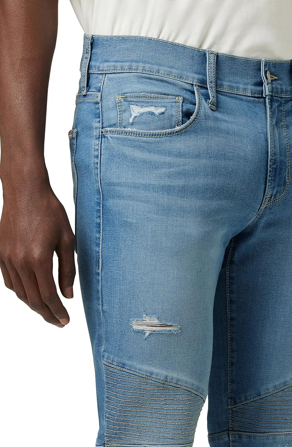 HUDSON Men's Ethan Biker Skinny