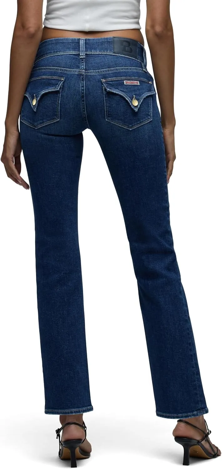 HUDSON Women's Brooks Nader Beth Mid-Rise Straight Ankle Jean