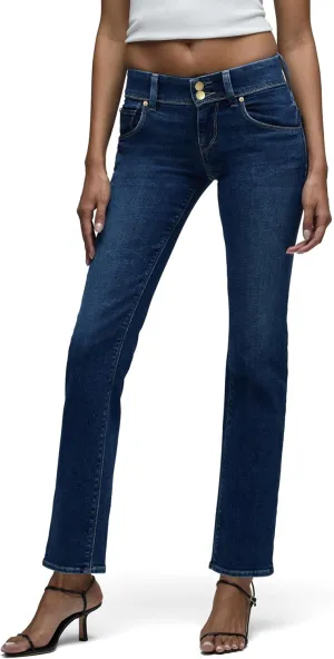 HUDSON Women's Brooks Nader Beth Mid-Rise Straight Ankle Jean