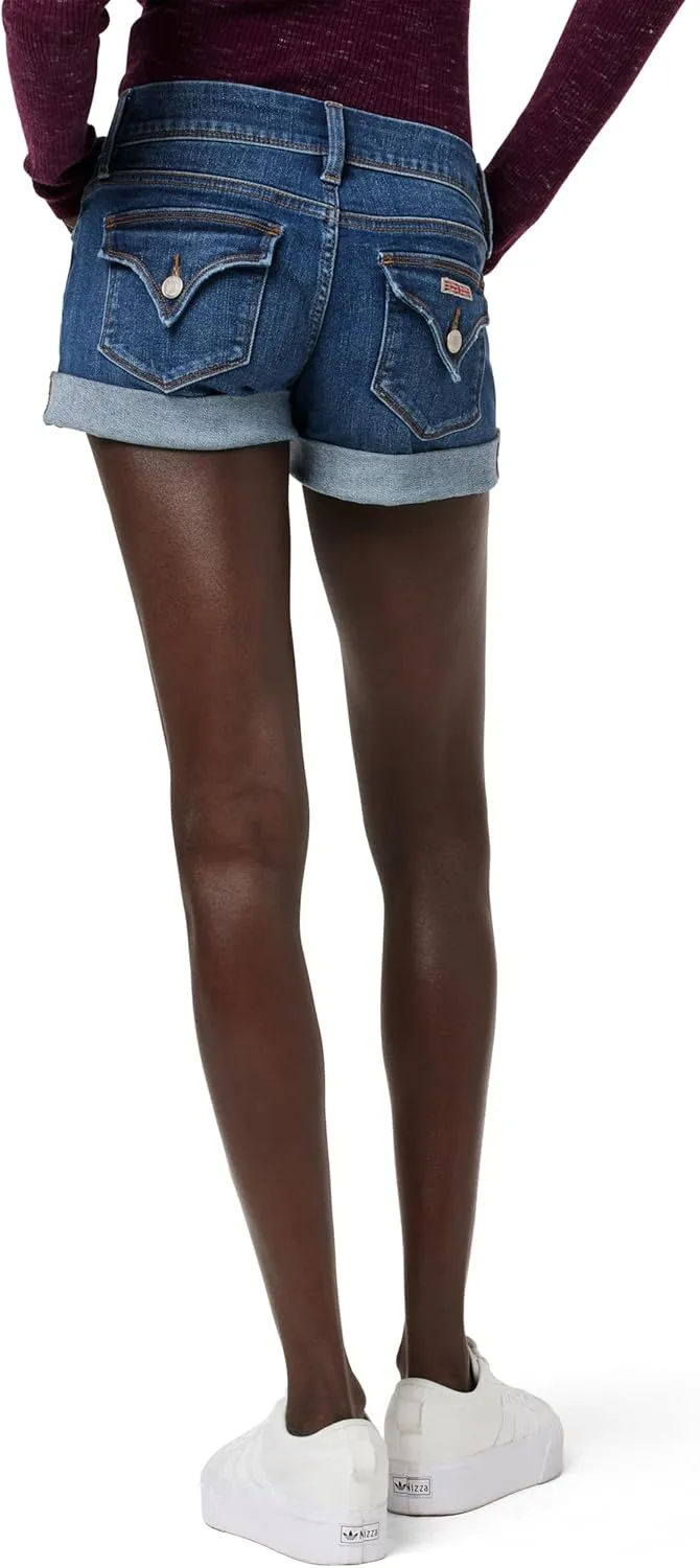 HUDSON Women's Croxley Rise Mid Thigh Denim Short