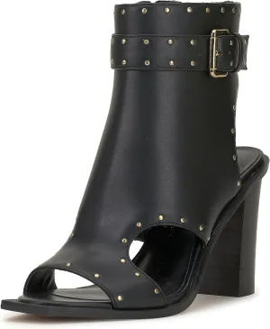 Jessica Simpson Women's Rochha Open Toe Bootie Mid Calf Boot