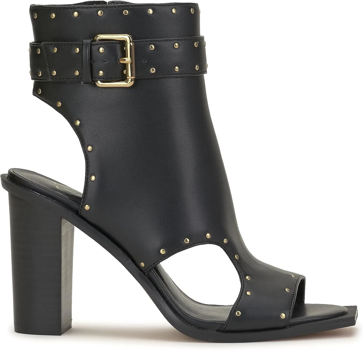 Jessica Simpson Women's Rochha Open Toe Bootie Mid Calf Boot